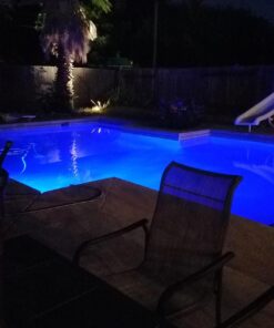 Pentair 78448100 Amerlite Underwater Incandescent Pool Light with Stainless Steel Face Ring, 120 Volt, 50 Foot Cord, 400 Watt Old 16 71yaoAVEhL