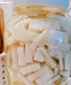 1790 Large Glass Jars with Lid - Wide Mouth 1 Gallon Glass Jar with Lid - Glass Gallon Jar for Kombucha & Sun Tea - Gallon Mason Jars are Large Glass Jars with Lids 1 Gallon for Food Storage - 2 Pack 36 71yb8s5fppL