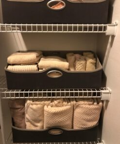 ClosetMaid 31493 Fabric Storage Bin, Large,Brown 29 71ybaxLgML