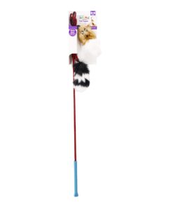 Outward Hound Tail Teaser Durable Dog Wand with Soft Plush Toys 19 71ycAiEBauL