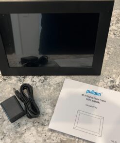 Digital Picture Frame, PULLOON 10.1 Inch WiFi Digital Photo Frame with HD Touch Screen, Auto-Rotate, Wall Mountable, Built-in 32GB Storage, Easy Setup to Share Photo and Video Instantly via App 10" Wifi 37 71ycB5qKqsL