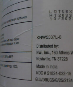 CareALL 15 oz Zinc Oxide 20% Skin Protectant Barrier Ointment Provides Relief and Treatment of Diaper Rash and Chafing. Helps Seal Out Wetness. 40 71ycBn 55PL