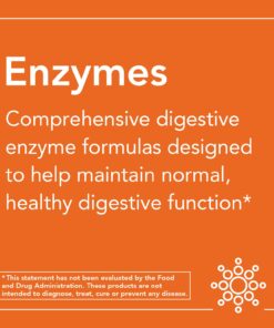 NOW Supplements, Super Enzymes, Formulated with Bromelain, Ox Bile, Pancreatin and Papain,180 Capsules 180 Count (Pack of 1) 27 71ycc45VEWL