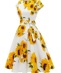 Dressystar Women Vintage 1950s Rockabilly Prom Dresses Retro Cocktail Party Dress 7 71yccJfpYJL