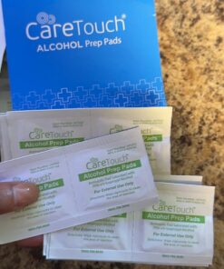 Alcohol Wipes | Individually Wrapped Alcohol Prep Pads with 70% Isopropyl Alcohol, Great for Medical & First Aid Kits | Sterile, Antiseptic 2-Ply Alcohol Swabs - 200 count 200 Count (Pack of 1) 28 71yctYsOQuL