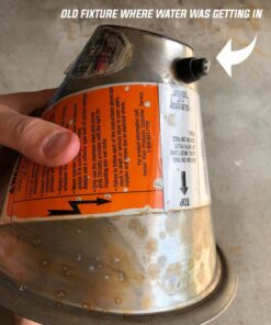 Pentair 78448100 Amerlite Underwater Incandescent Pool Light with Stainless Steel Face Ring, 120 Volt, 50 Foot Cord, 400 Watt Old 12 71yd3xp97L