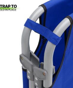 Magshion Portable Military Fold Up Camping Bed Cot + Free Storage Bag- 7 Colors Blue 17 71ydHJ42vdL