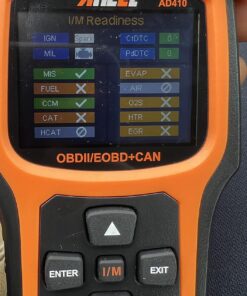 ANCEL AD410 Enhanced OBD II Vehicle Code Reader Automotive OBD2 Scanner Auto Check Engine Light Scan Tool (Black/Yellow) 55 71ydZjrz1SL