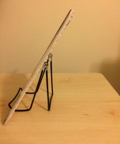 GIBSON HOLDERS Two Wire Display Stand for Plates, Kitchenware, Books, Artwork; Set of 2 6A - Black 4 3/4" H x 3 3/4" W x 1 3/4" Bend 53 71ydglvf iL