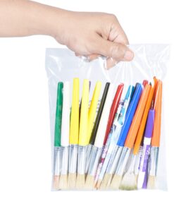 Poly Bags with Suffocation Warning 6x9", 8x10", 9x12", 11x14" - Combo Pack of 400 (100 each size) - Clear Poly Bags by Retail Supply Co - Resealable Combo (100 Each) - 6x9" 8x10" 9x12" 11x14" Suffocation Warning - Resealable Seal 17 71ydu3gvR6L