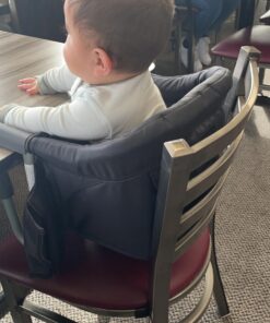 Inglesina Fast Table Chair - Award-Winning Baby High Chair for Eating & Dining - Compact, Portable & Foldable - Leaves No Scratches - for Babies 6-36 Months & 1-3 Year Old Toddler - Black 38 71ydzs5CvYL