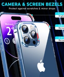 ORIbox for iPhone 12 Case for iPhone 12 Pro Case Clear,with 4 Corners Shockproof Protection,iPhone 12/12 Pro Clear Case for Women Men Girls Boys Kids,Case for iPhone 12/12 Pro Phone Clear 12 71ye1z XMwL