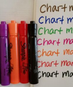 SHARPIE 22478 Flip Chart Markers, Bullet Tip, Colors may vary, 8-Count, Colors may vary(Box) 11 71ye6nEyb7L