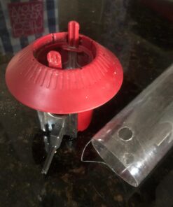 Roamwild PestOff Red Squirrel Proof Cardinal Bird Feeder Mixed Seed Sunflower Heart Version - RED - 3LBS Seed Capacity – 20.5”x7.5”x7.5” (w/Hanger) 26 71yeu67bETL