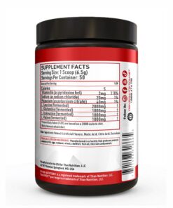 Alternative view of Driven Amino Branched-Chain Amino Acid with Glutamine - 2:1:1 BCAA Ratio, 4g Leucine - Train Harder & Longer - Increase Muscle Mass, Aid Recovery - Low-Carb - Vegan - 50 Servings - Grape 50 Servings (Pack of 1)