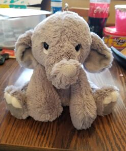 ebba™ Playful Lil Benny Phant™ Baby Stuffed Animal - Soft & Cuddly Toy - Imaginative Play - Gray 10 Inches Jungle 10-Inches 32 71yeyd45frL