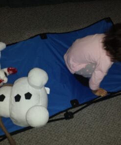 Regalo My Cot Portable Toddler Bed, Includes Fitted Sheet, Royal Blue , 48x24x9 Inch (Pack of 1) 48 71yf2EgCYOL