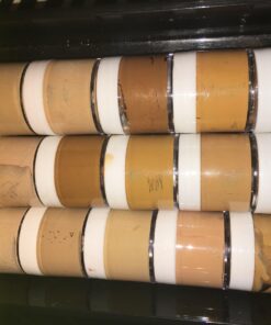 Beauticom 30g/30ml (1 fl. oz.) Double Wall Clear Plastic Leak Proof Jars with Flat Top Lids for Creams, Lotions, Make Up, Powders, Glitters, and more... (Color: White Lid, Pieces: 12) 12 Jars 14 71yfaMHjCYL