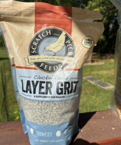 Scratch and Peck Feeds Cluckin' Good Layer Grit - 7 lbs - Gizzard Development Supplement for Chickens and Ducks - Crushed Quartzite/Granite 7 Pound (Pack of 1) Layer Grit - 7-lbs 17 71yfvSp8H8L