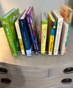 Spectrum Diversified Euro Kitchen Organizer for Plates, Cutting Boards, Bakeware Cooling Racks, Pots & Pans, Serving Trays, Reusable Containers, and Lids, Satin Nickel 13.5" x 4.5" x 4.25" 45 71ygC7pWOnL