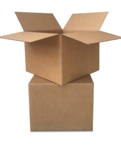 Amazon Basics Cardboard Moving Boxes, 12 Pack, Large, Brown, 20" x 20" x 15" 12-Pack 30 71ygFD0U4AS