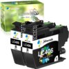 LC406 LC 406 Ink Cartridge Compatible for Brother LC406 with MFC-J4335DW MFC-J4345DW MFC-J4535DW MFC-J5855DW MFC-J5955DW MFC-J6555DW MFC-J6955DW J4335 J4345 4535 J5855 J5955 J6555 J6955 17 71ygZnMaUeL