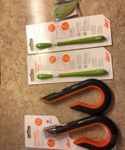 Slice - 10400 Box Cutter, 3 Position Manual Button with Ceramic Blade, Locking blade 1 Box Cutter 30 71yhIL3RdnL