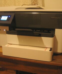 HP OfficeJet Pro 7740 Wide Format All-in-One Color Printer with Wireless Printing, Works with Alexa (G5J38A), White/Black 54 71yhLqGhDpL