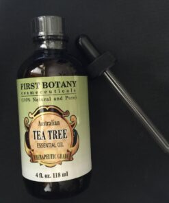 Australian Pure Tea Tree Essential Oil - 4 Fl.oz. with Glass Dropper 100% Natural Therapeutic Oil to Help in Fighting Dandruff, Acne, Toenail Fungus, Yeast Infections, Cold Sores & More. 43 71yiDjkjHZL