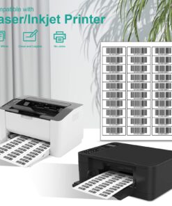 MFLABEL Address Labels, 1"x2-5/8" Mailing Labels, 30-UP White Shipping Labels for Inkjet or Laser Printer, 15000 Sticker Labels (500 Sheets), 30 Labels per Sheet 500 Sheet 1" x 2-5/8" (30-up) 12 71yiSpbbirL 1