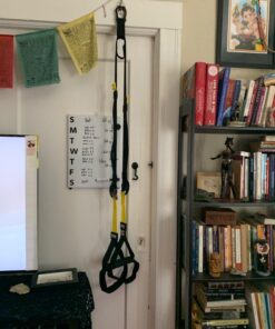 TRX All-in-One Suspension Training System: Weight Training, Cardio, Cross Training, Resistance Training. Full Body Workouts for Home, Travel, and Outdoors. Includes Indoor & Outdoor Anchor system 43 71yif7E6etL 1