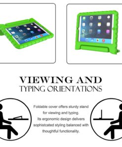 AVAWO Kids Case for iPad Mini 1 2 3 - Light Weight Shock Proof Handle Stand Kids for iPad Mini, iPad Mini 3rd Generation, iPad Mini 2 with Retina Display - Green 14 71yjFg1e2LL