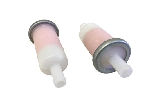 Fuel Filter fits Honda 16900-MG8-003, Yamaha 4TV-24560-00, 1FK-24560-00, 1FK-24450-00 (2 pack) (10 mm)