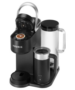Keurig K-Cafe SMART Single Serve K-Cup Pod Coffee, Latte and Cappuccino Maker, Black 64 71yk5MbkmEL