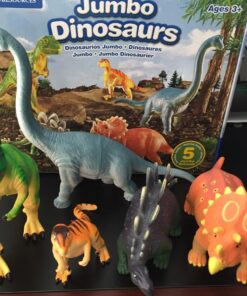 Learning Resources Jumbo Dinosaurs - Toddler Learning Toys, Dinosaurs Toys for Kids Ages 3+, Dinosaur Games Standard Packaging 37 71yk92txf0L