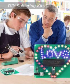 IS DIY Electronics Projects Soldering Practice, Heart Love LED Lights Kit, Remote Control RC Circuit Assemble DIY Soldering Kit No Case 36 71ykUsJEeJL