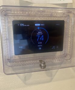 Honeywell Home CG512A1009 Large Thermostat Guard, Fits Thermostats 8. 25" W x 5. 75" H or Smaller 1 23 71ym2dr 3SL