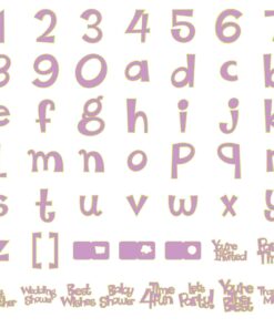 Cricut Cuttin' Up Font Cartridge 30 71ymTQ3AIL