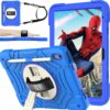 BMOUO iPad 10th Generation Case, iPad 10.9 2022 Case - with Screen Protector, 360 Rotating Stand & Pencil Holder & Hand & Shoulder Strap Shockproof Kids Case for iPad 10th Generation 10.9” 2022, Blue 96 71ynJBIeQsL 1