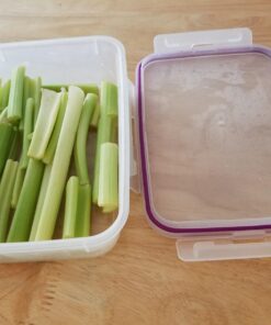 Popit! 8 Clear Food Storage Containers Set, Microwave and Freezer Safe, Little Big Box 34 71ynV71QYKL