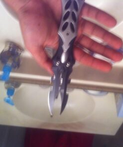 Unlimited Wares Midnight Fantasy Dual Blade Folding Knife 5-Inch Closed 12 71yoXFllZ5L