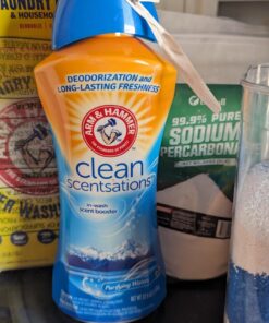 Premium Sodium Percarbonate - 99.9% Pure - Oxygen Bleach Powder - 2 lbs - Multi-Use - Safe in Home - Ecoxall Chemicals 2.00 Pound (Pack of 1) 20 71yovEIum7L