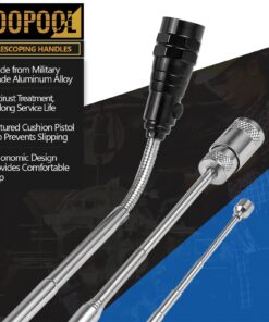 Telescoping Magnetic Pickup Tool Set-Extendable Magnet Flashlight with Inspection Mirror, Birthday Gifts & Christmas Presents Stocking Stuffers for Men or Women, Boyfriend, Husband, Father, Handyman Blue 8 71ypxd53dwL