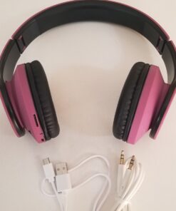 PowerLocus Bluetooth Over-Ear Headphones, Wireless Stereo Foldable Headphones Wireless and Wired Headsets with Built-in Mic, Micro SD/TF, FM for iPhone/Samsung/iPad/PC (Purple) Purple 71 71yq63b7nzL