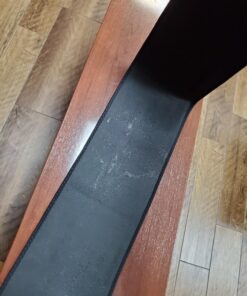 Sweet Sweat Waist Trimmer for Women and Men - Sweat Band Waist Trainer for High-Intensity Training & Workouts, 5 Sizes Large Black/Yellow 38 71yq7DnbunL