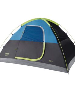 Alternative view of Coleman Dark Room Sundome Camping Tent, 4/6 Person Tent Blocks 90% of Sunlight and Keeps Inside Cool, Lightweight Tent for Camping Includes Rainfly, Carry Bag, and Easy Setup 4 Person