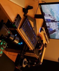 2Set, J-PEIN Desk Mount for Joystick & Throttle - PC Flight Sim Game Support, Adjustable HOTAS System Stand, Durable Gaming Gear Holder, Easy Setup 52 71yqgyjZiQL