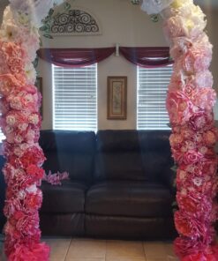 NStar Real Sized Metal Decoration Arch, White 34 71yrEFUki9L