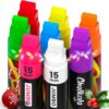 8 Washable Window Markers for Cars - 15mm Jumbo, 3 in 1 Nib, 28g Ink - Liquid Chalk Markers for Chalkboard, Blackboard, Glass, Bistro, Auto, Menu Board - Loved by Teachers, Kids, Artists, Businesses Neon - 15mm 8 Pack 14 71yrYMFDT1L