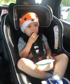 CozyPhones Kids Headphones Volume Limited with Thin Speakers & Super Soft Fleece Headband - Perfect Toddlers & Children's Earphones for Home, School & Travel - Fox 33 71yreZyUp5L